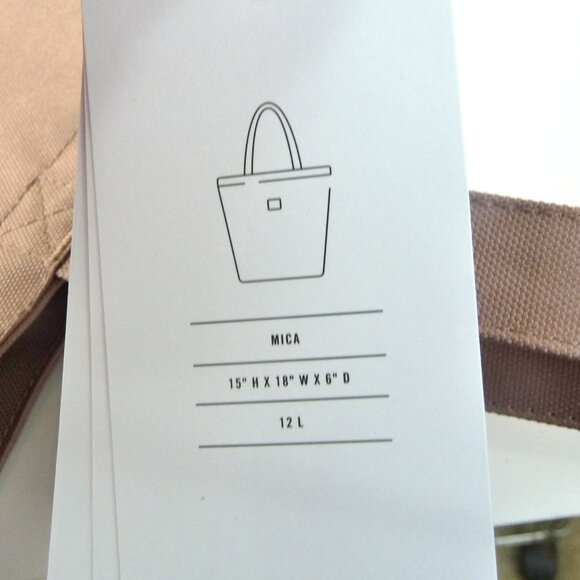 HERSCHEL MICA TOTE BAG ASH ROSE - Picture 5 of 10